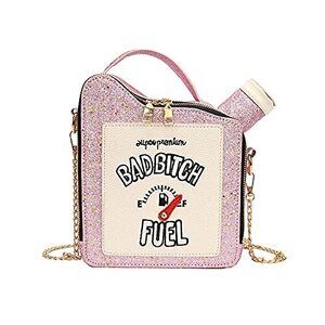 9693 Fashion Sequin Crossbody Bag Fun Gasoline Handbag Shoulder Bag